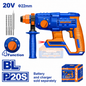 Perforateur Sans Fil 20V+ 4 Modes WADFOW WLM15220 Nu sans Batterie — Béton Maçonnerie SDS Chantier BTP | SQES Tunisie
