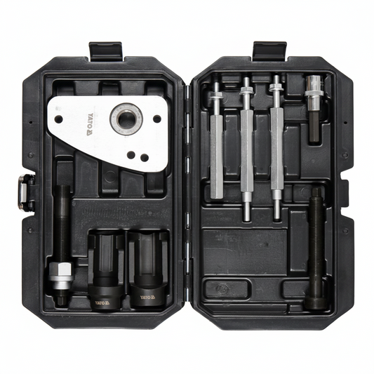 Kit extraction injecteurs diesel YATO YT-05338, 10 pièces compatible Bosch et Siemens, mécanique auto
